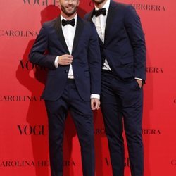 Pelayo Díaz y Andy McDougall en la fiesta del 30 aniversario de Vogue