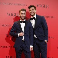 Pelayo Díaz y Andy McDougall en la fiesta del 30 aniversario de Vogue