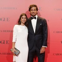 Feliciano López y Sandra Gago en la fiesta del 30 aniversario de Vogue