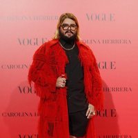 Brays Efe en la fiesta del 30 aniversario de Vogue