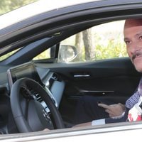 Nacho Montes llegando a la boda de Diego Matamoros y Estela Grande