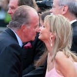 Corinna zu Sayn-Wittgenstein y el Rey Juan Carlos en los Premios Laureus