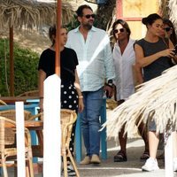 Vicky Martín Berrocal y su hija Alba Díaz de vacaciones en Ibiza