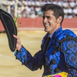 Víctor Janeiro durante su corrida en Prado del Rey