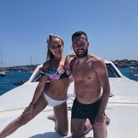 Jordi Alba y Romarey Ventura en Ibiza