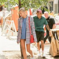 Justin Bieber y Hailey Baldwin pasean por las calles de Nueva York