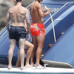 Rafa Nadal de vacaciones con amigos en Ibiza