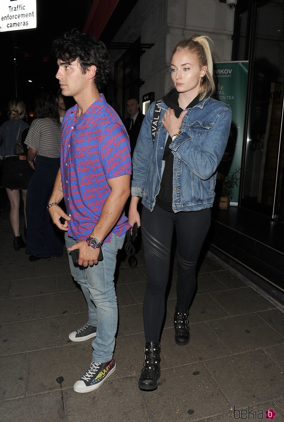 Sophie Turner y Joe Jonas en Londres