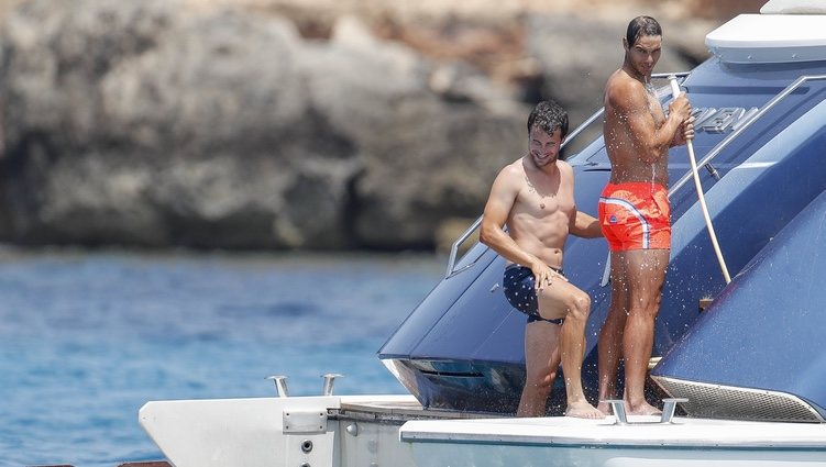 Las vacaciones de Rafa Nadal en Ibiza