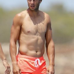 Rafa Nadal luciendo torso en Ibiza