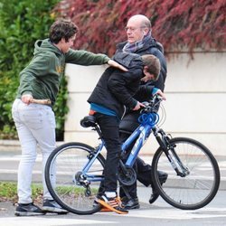 Froilán intenta pegar a Pablo Urdangarin