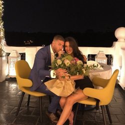 Sergio Ramos y Pilar Rubio tras comprometerse