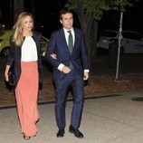 Pablo Casado e Isabel Orts en el aniversario de la boda de José María Aznar 