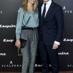 Pablo Casado e Isabel Torres en el aniversario de Squire & Scalpers