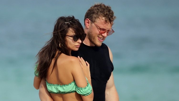 Emily Ratajkowski y Sebastian Bear-McClard en Miami