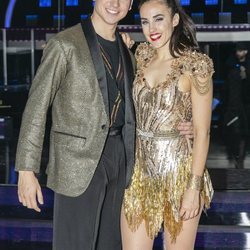 Patry Jordán y Rubén Salvador en la gala final de 'Bailando con las estrellas'