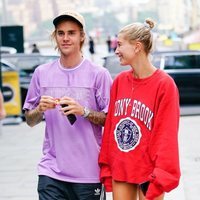 Justin Bieber y Hailey Baldwin paseando por Nueva York