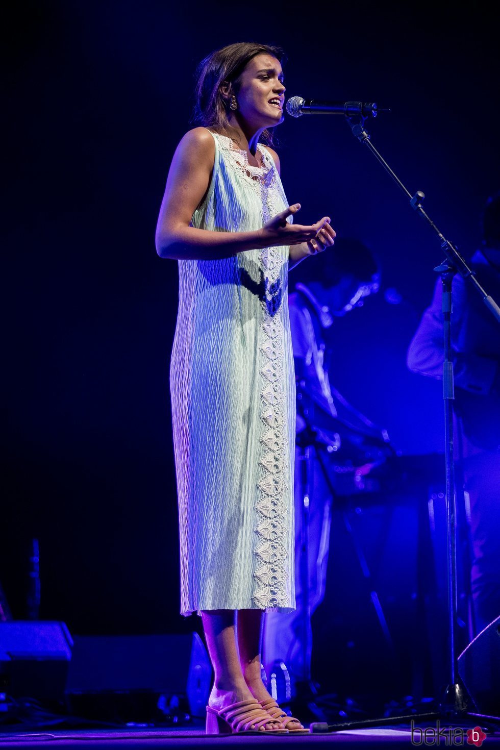 Amaia Romero durante su concierto en el Teatro Real