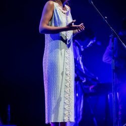 Amaia Romero durante su concierto en el Teatro Real