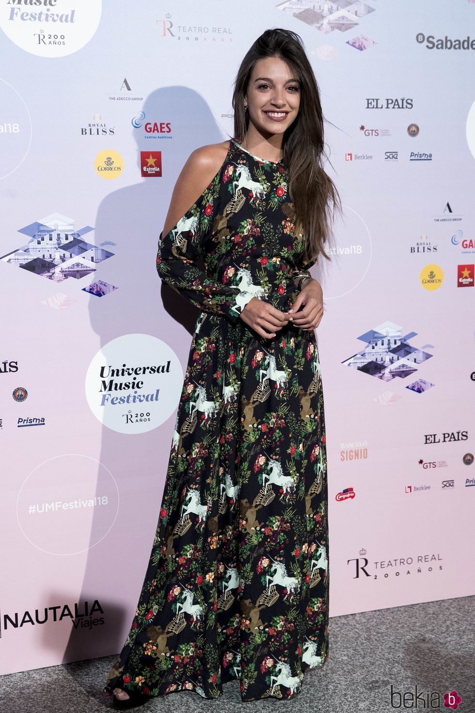 Ana Guerra en el concierto de Pablo López en el Teatro Real