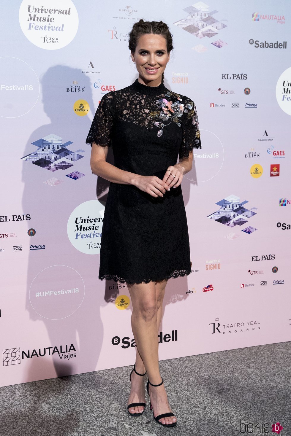 Vanesa Romero en el concierto de Pablo López en el Teatro Real