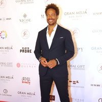 El actor Gray Dourdan durante la gala Global Gift Marbella 2018