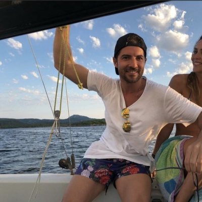 David Bisbal y Rosanna Zanetti disfrutan de sus primeras vacaciones casados en Menorca