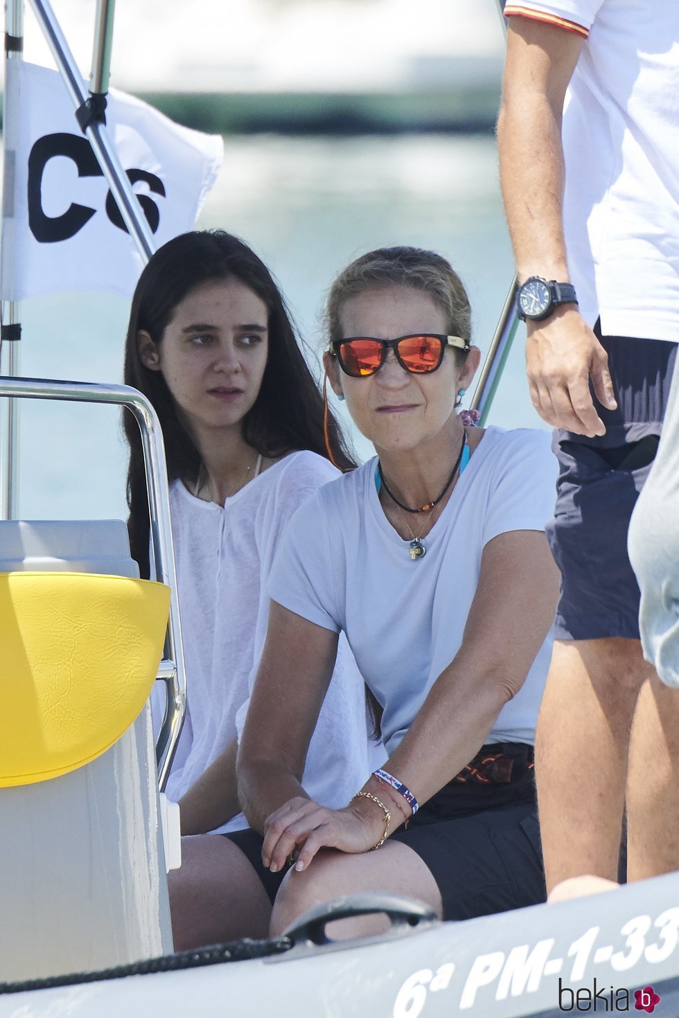 La Infanta Elena y Victoria Federica en la Copa del Rey de Vela 2018