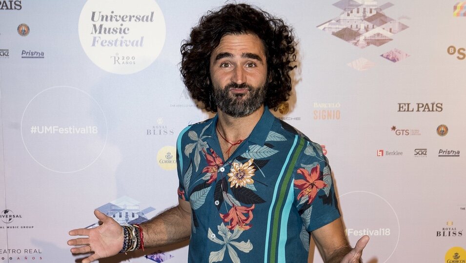 Raúl Gómez en el concierto de Pablo Alborán en el Teatro Real