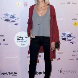 Ana Fernández en el concierto de Pablo Alborán en el Teatro Real