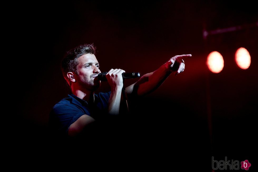 Pablo Alborán en su concierto en el Teatro Real