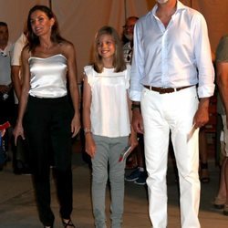 Los Reyes Felipe y Letizia y la Infanta Sofía en el concierto de Ara Malikian en Mallorca