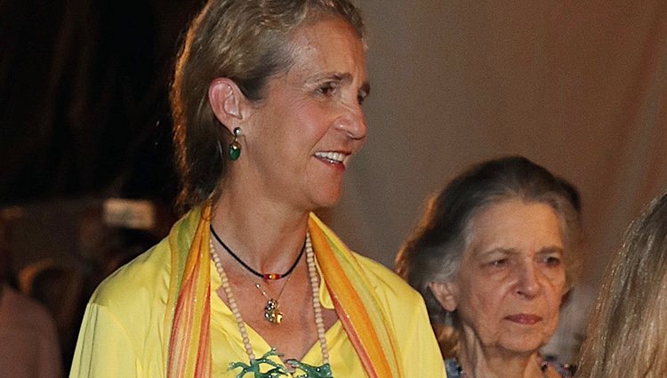 La Infanta Elena e Irene de Grecia en el concierto de Ara Malikian en Mallorca