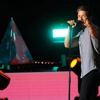 Pablo Alborán en el concierto que dio en el Festival Starlite en Marbella