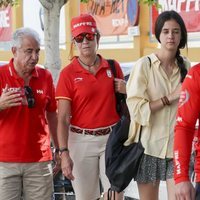 La Infanta Elena y Victoria Federica de Marichalar en la Copa del Rey de Vela 2018