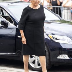 Astrid de Noruega en el funeral de Thorvald Stoltenberg