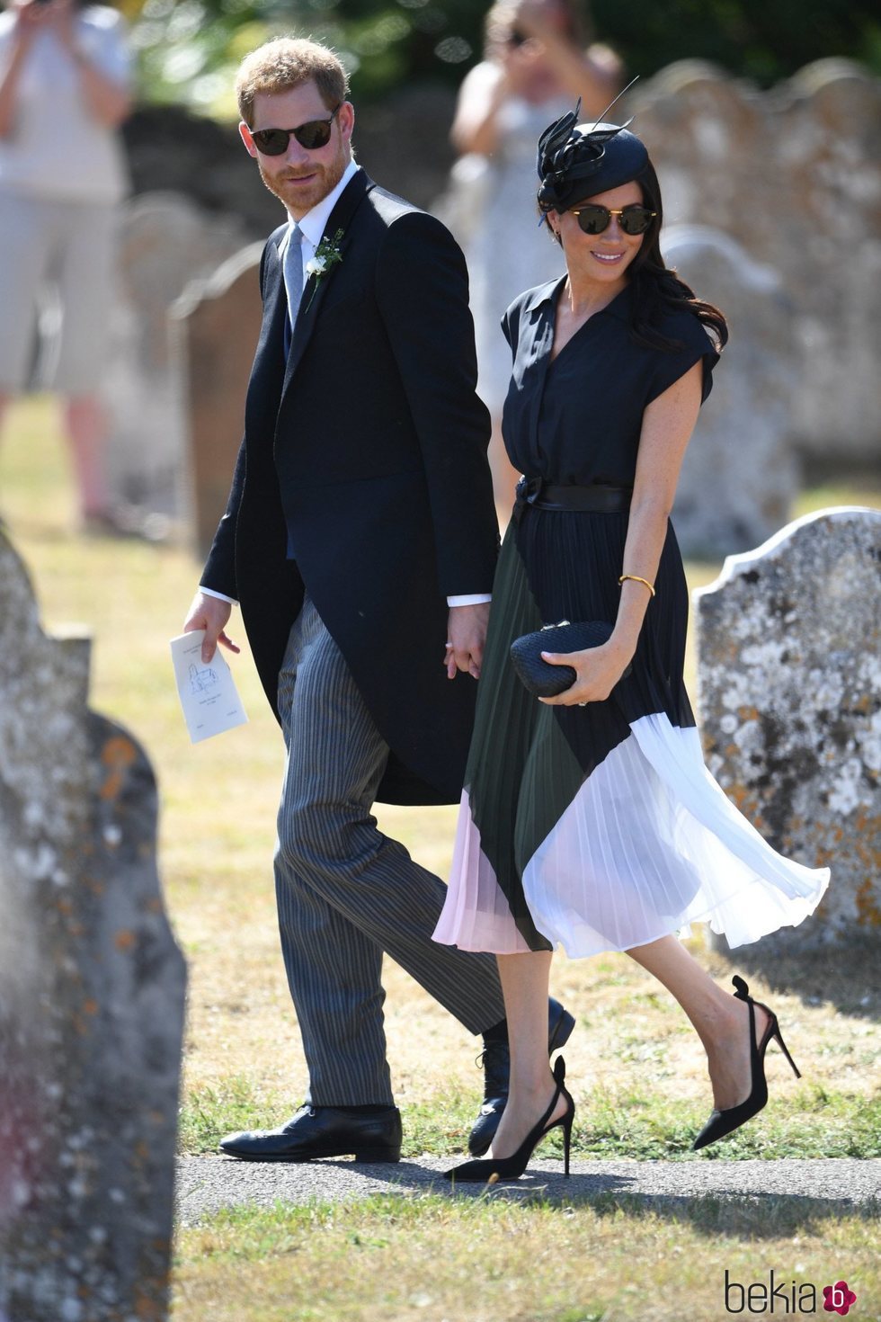 Los Duques de Sussex en la boda de Charlie van Straubenzee y Daisy Jenks