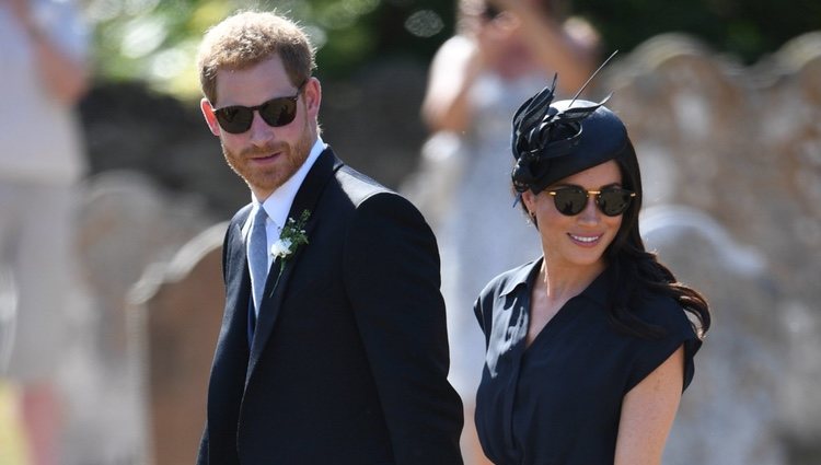 Los Duques de Sussex en la boda de Charlie van Straubenzee y Daisy Jenks