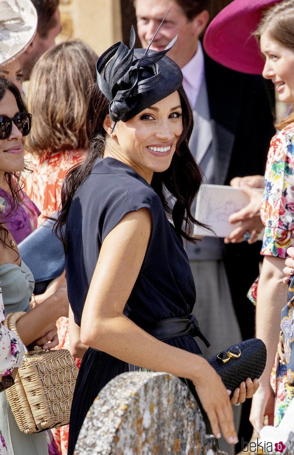 Meghan Markle en la boda de Charlie van Straubenzee y Daisy Jenks