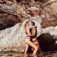 Chiara Ferragni y Fedez aprovecharon las calas de Ibiza para sacarse fotos en pareja