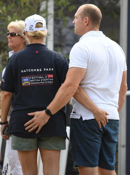 Zara Phillips y Mike Tindall muy cómplices durante un festival celebrado en Gatcombe Park