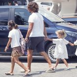 Carles Puyol en familia por Ibiza