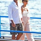 Jennifer Lopez y Alex Rodríguez en sus vacaciones en Capri