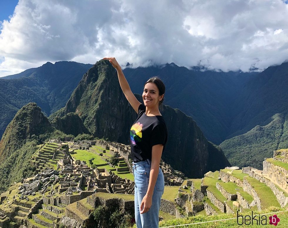 Cristina Pedroche disfrutando de sus vacaciones en Perú