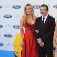 Nicole Kimpel y Antonio Banderas en la Gala Starlite de Marbella 2018