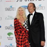 Gunilla  von Bismarck y Luis Ortiz en la Gala Starlite de Marbella 2018