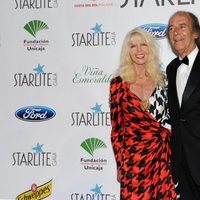 Gunilla  von Bismarck y Luis Ortiz en la Gala Starlite de Marbella 2018