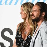 Heidi Klum y Tom Kaulitz en la alfombra roja de la Gala de Verano de Unicef en Italia