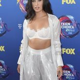 Lauren Jauregui en la alfombra roja de los Teen Choice Awards 2018