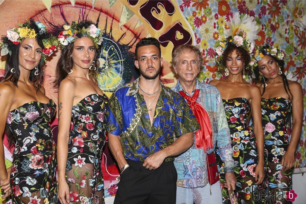 C. Tangana en la fiesta 'Flower Power' 2018 en Ibiza